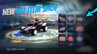 *NEW* NFL ITEM SHOP SHOWCASE | In Rocket League