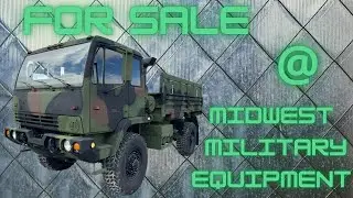 1998 Stewart & Stevenson M1078 4X4 2 1/2 Ton Cargo Truck W/Winch