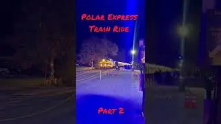 Polar Express Train Ride In Bryson City, NC Part 2/2 #holiday #christmas #shorts #train