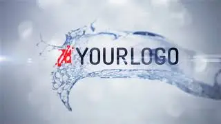 water logo reveal