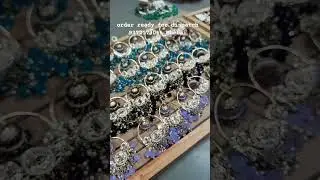 Order ready for dispatchwork in progress 💪#work #trend #jewelry #viral #earrings #reseption #wedding