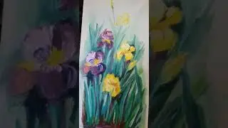 Project 6 how to paint irisses step 6