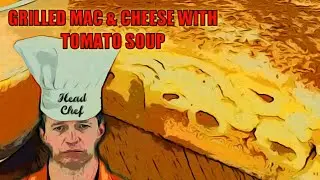 LORNE'S REATAURANT - Grilled mac & cheese with tomato soup.