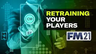 How to RETRAIN PLAYER Position in FOOTBALL MANAGER 2021 | FM21 Retraining Players