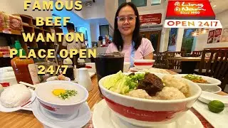 Ling Nam Original Beef Wanton Noodles Since 1950 Kahit Anong Oras Pwede Mo Kainan