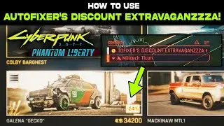 The Proper Way to buy Cars! How to Use AUTOFIXER'S DISCOUNT EXTRAVAGANZZZA Cyberpunk Phantom Liberty