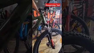 Suncross suspension test#yt shorts# cycle mode#suspension#mtb #cycle