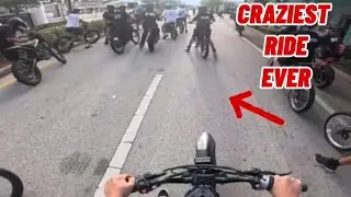 Craziest and biggest rideout I’ve been to yet!!
