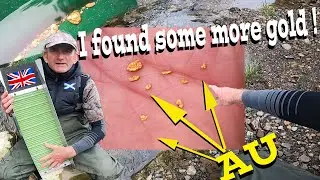 I found some more gold in the UK - MrDazP1's Gold Panning Experience