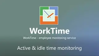 WorkTime - active&idle time monitoring