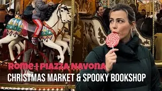 ROME vlog | Christmas market in Piazza Navona #rome #italy #travel