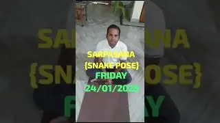 SARPASANA   {SNAKE POSE}