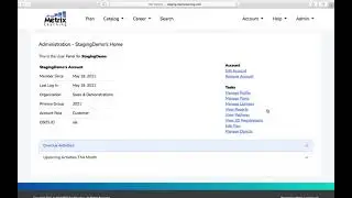 Metrix 4.0 - Assigning Clusters