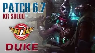 SKT T1 Duke - Ekko Top Lane - KR SoloQ