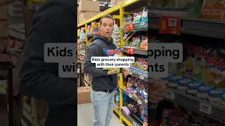 Kids Shopping with their parents - #comedy #relatable