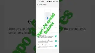 Oppo a55 special features settings