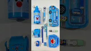 Fantastic Doraemon Stationery Items, Pencil Box, Eraser, Pen #doraemon #stationery #backtoschool