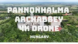 Explore Pannonhalma Archabbey in Hungary | Majestic Hilltop Monastery Drone Video 4K
