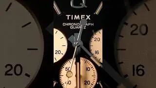 Timex Q Chronograph - Reverse Panda