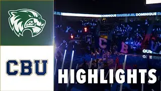 CBU Men's Basketball VS Utah Valley | Game Highlights
