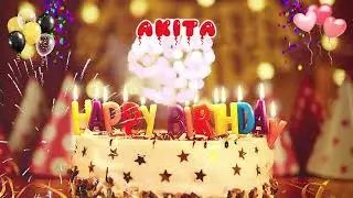 AKITA Happy Birthday Song &ndash; Happy Birthday to You
