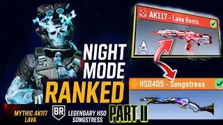 CODM Ranked Night Mode 🔥 Using Mythic AK117 & BP50 + Legendary HSO Songstress