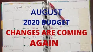 Budget With Me | August 2020 Budget Set Up and Walk Thru