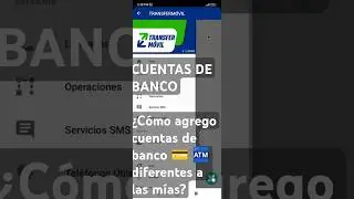 🇨🇺 &bull; 👉 &iquest;C&oacute;mo AGREGAR  # de Cuentas Ajenas en Transferm&oacute;vil? #cuba #transfermovil #shorts