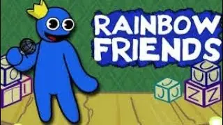 FNF VS RAINBOW FRIENDS (Mini 02:26) - FNF = Roblox