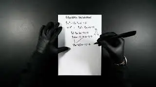 Математика GCSE: Биквадратное разложение на множители (метод подстановки)