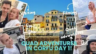Corfu Day 1: Quad Adventures & Exploring Corfu Town🏍️🌇🌊
