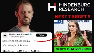 Hindenburg Research Allegation on SEBI's Chairperson | Big News | Based on Facts
