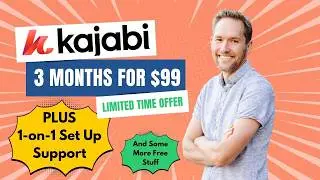 Kajabi Promotion - 3 Months for $99