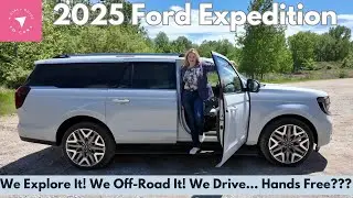 We Took the Redesigned 2025 Ford Expedition Out for a Spin&mdash;and a Romp Through the Mud