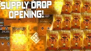 EPIC WEAPONS AND ZOMBIE CRATES! (Infinite Warfare CoD Point Supply Drop Opening) Epic Gun Reactions!