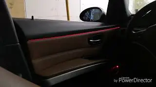 BMW E91 neon el light and  New Optic Fiber Led Ambient