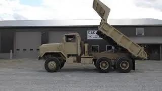 1985 M929 Military Dump truck C&C Equipment