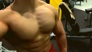 Singapore Bodybuilder Muscle Flexing #12