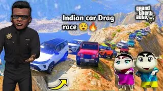 GTA 5: Shinchan Rock 🙀Franklin Shocked 😵&zwj;💫😵Shinchan playing with indian scorpio Ps Gamester