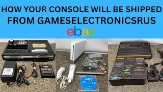 Как я отправляю игровые приставки, которые продаю на eBay (Gesselectronicsrus)