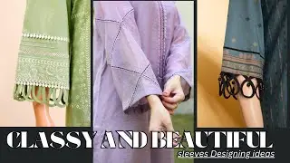 Classy And Beautiful Sleeves Designing ideas for winter dresses#lunastudio