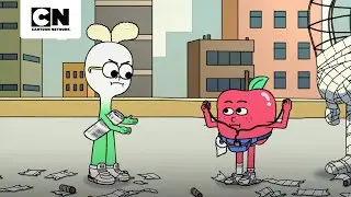 A ARTE INCOMUM | MAÇÃ E CEBOLA | CARTOON NETWORK