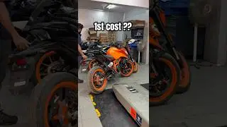 1st service cost👀 Ktm Duke 390 2025🔥✅ #shorts #trending #ktmduke #duke #status #ktm #automobile