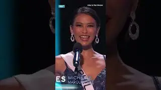 Miss Universe Philippines 2023 Michelle Dee's prelims Introduction