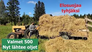 Valmet 500 Nyt lähtee oljet!