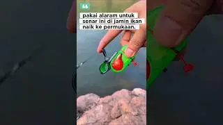 pakai ini kalau ketiduran ga takut joran tenggelam 😂 #mancing #fishing #angler #mancingmania #shorts