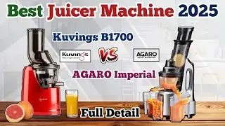 Best Cold Press Juicer in India 2025🔥Kuvings Juicer Machine🔥Best Mixer Juicer Grinder 2025