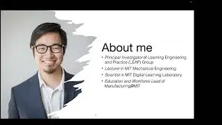 Crafting Effective XR Experiences for Learning Manufacturing Analysis and Skills - Dr. John Liu