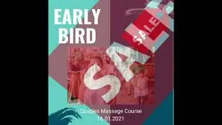 Early Bird Price - Couples Massage & Connection workshop Brisbane