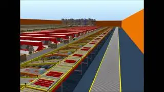 OMSAN Lojistik Otomatik Ayrıştırma Sistemi (Sorter) Videosu